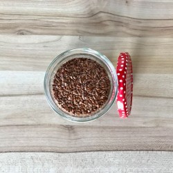 Lin brun graines